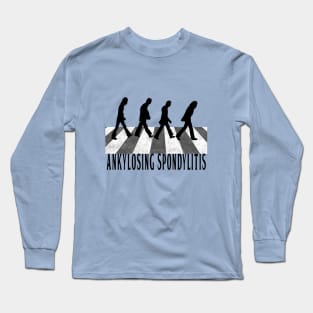 Ankylosing spondylitis Warrior Road Long Sleeve T-Shirt